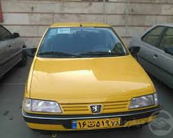 مزایده خودرو-مزایده خرید پژو تاکسی  رنگ : زرد  مدل : 95