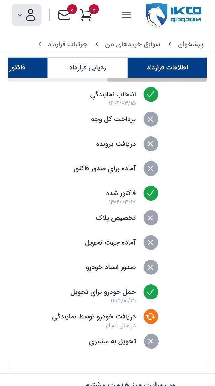 سورن پلاس EF7 بنزینی فروش ۳۰ روزه درجا فاکتور شد