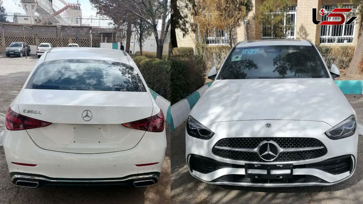 توقیف  عجیب بنز 15 میلیاردی در کرمان