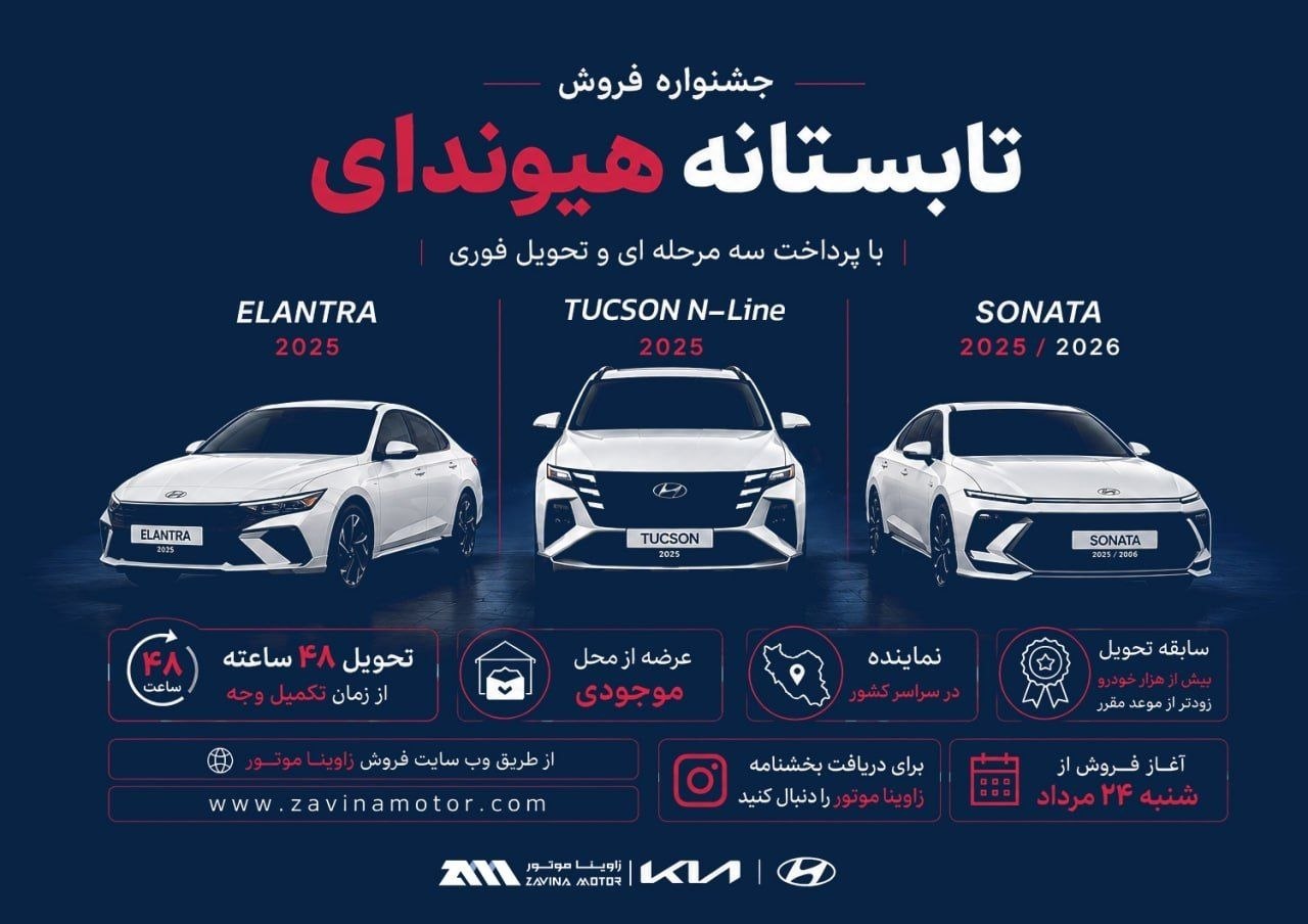 🛑 فروش تابستانه محصولات زاویناموتور با پرداخت 3 مرحله ای