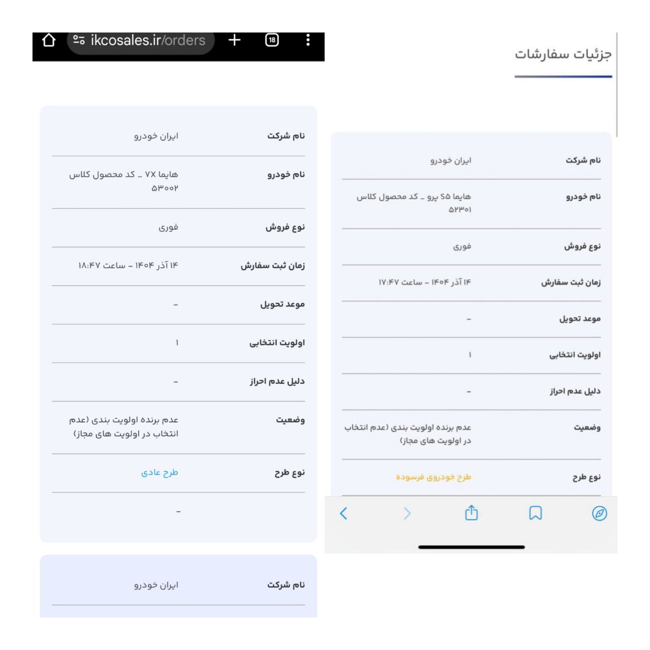  نتایج دهمین قرعه کشی محصولات ایران خودرو اعلام شد