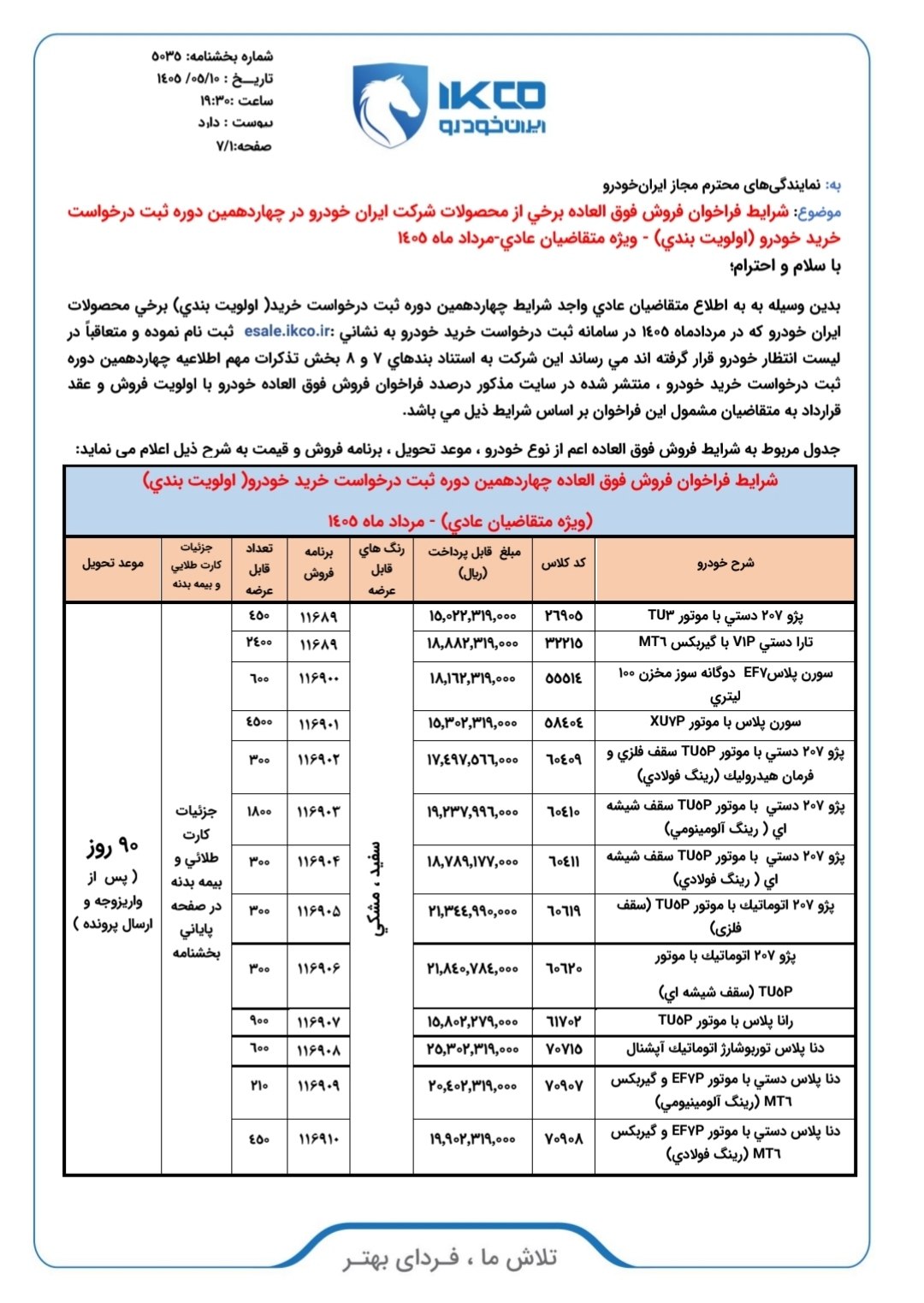 🛑شرایط (واریز وجه)  فروش فوری و فوق العاده ایران خودرو از طریق ثبت نام در سامانه ثبت