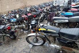 مزایده بیش از 2700 دستگاه  انواع موتورسیکلت به صورت حراجی  و حضوری (7 خرداد 1402)