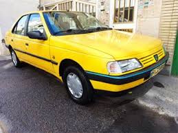 مزایده خودرو-مزایده پژو 405 تاکسی  رنگ : زرد  مدل : 90