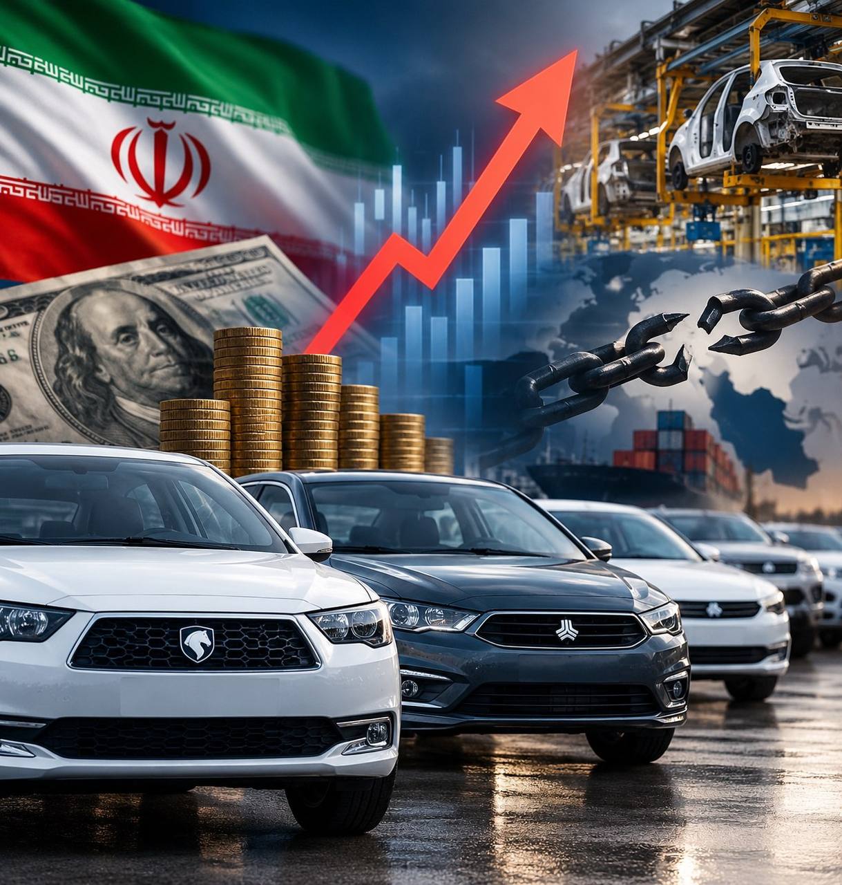 طوفان قیمت خودروی امروز 11 مهر 1405