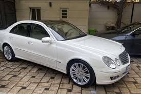 مزایده خرید خودروی دولتی بنز E280  رنگ : سفید  مدل : 89